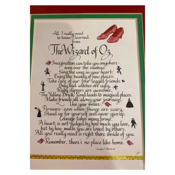 All I Really Need to Know I Learned from the Wizard of Oz  Art by Linda Harris - Picture 5 of 15